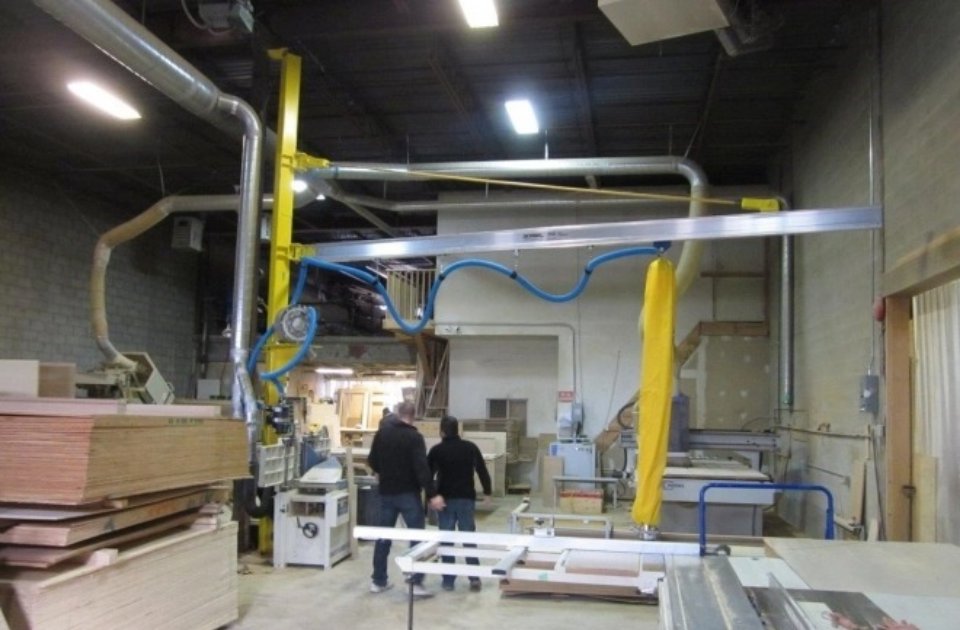 img RD ERGO Vacuum Tube Lifter for Lifting Wood and MDF Sheets