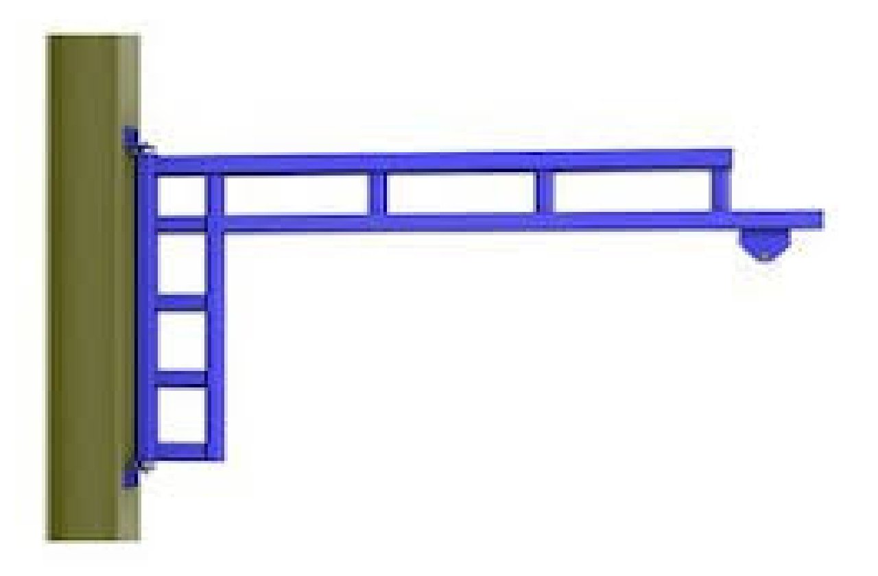 img RD ERGO Wall Bracket Performance Jib Cranes