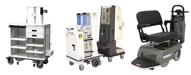 phs west Medical Carts endoscopy dialysis patient transfer