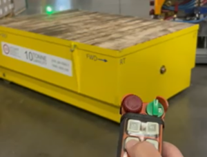 Custom 7.5 Ton Battery Powered Transfer Cart